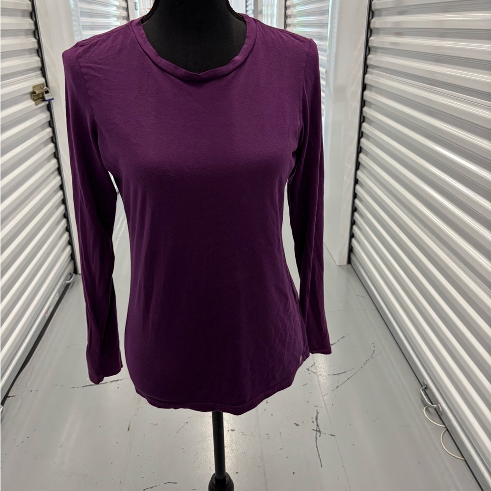 Buttersoft  Purple Fitted Blouse T-Shirt